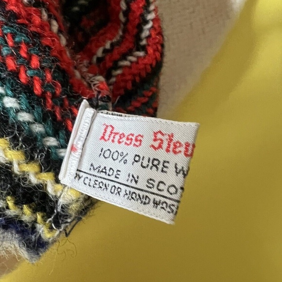 Vintage Dress Stewart 100% Wool Hat / Beanie Scotland - Picture 4 of 4